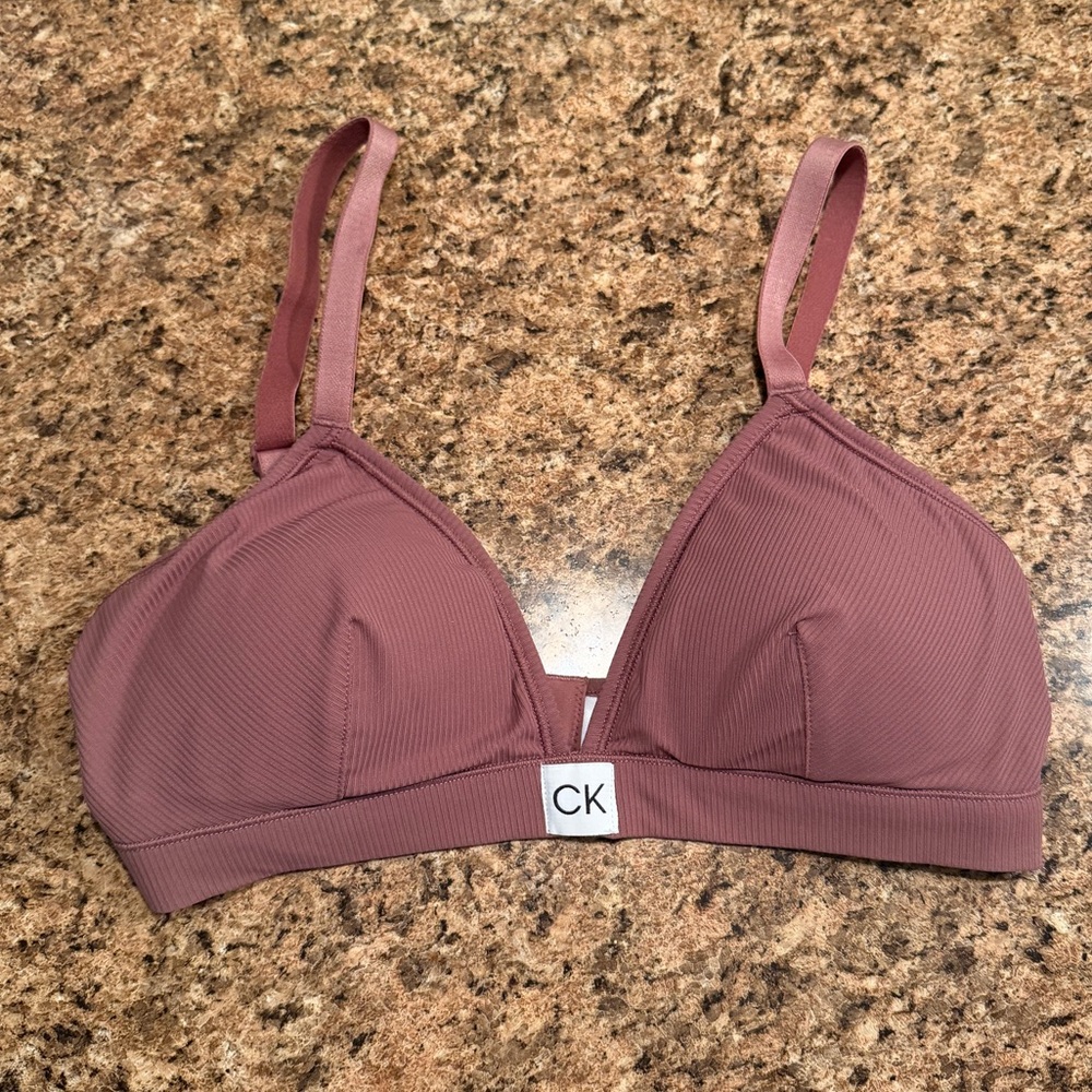 Calvin Klein triangle bralette